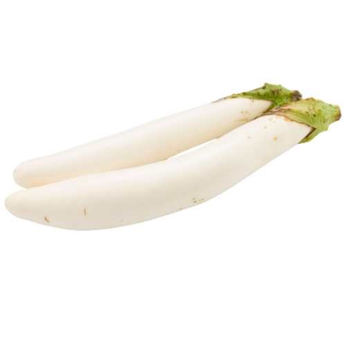 Eggplant (White Long) Eggplant - White Long
